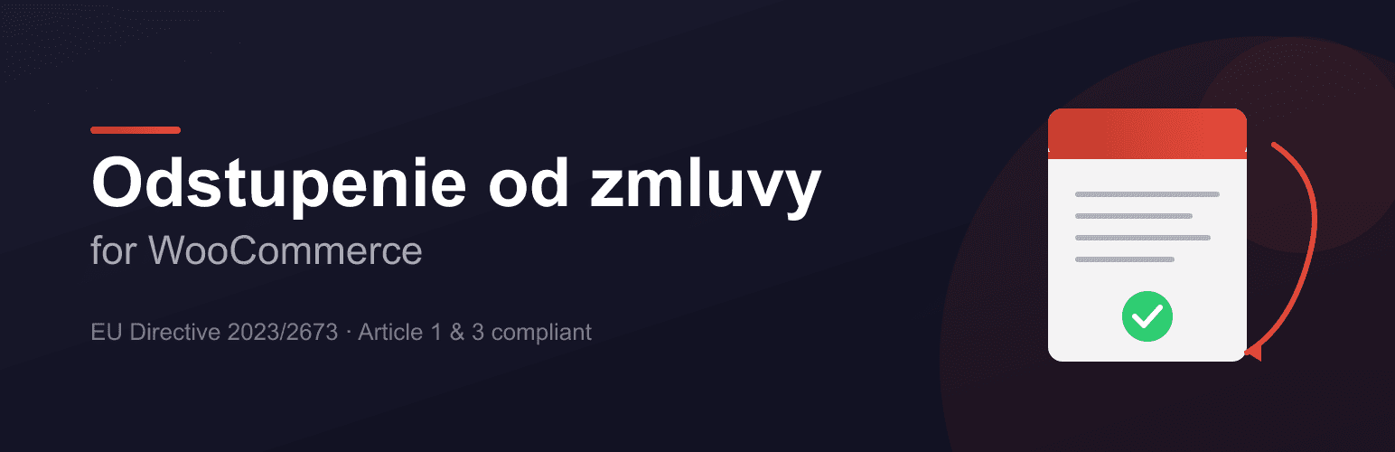 Spotrebiteľské práva pre WooCommerce