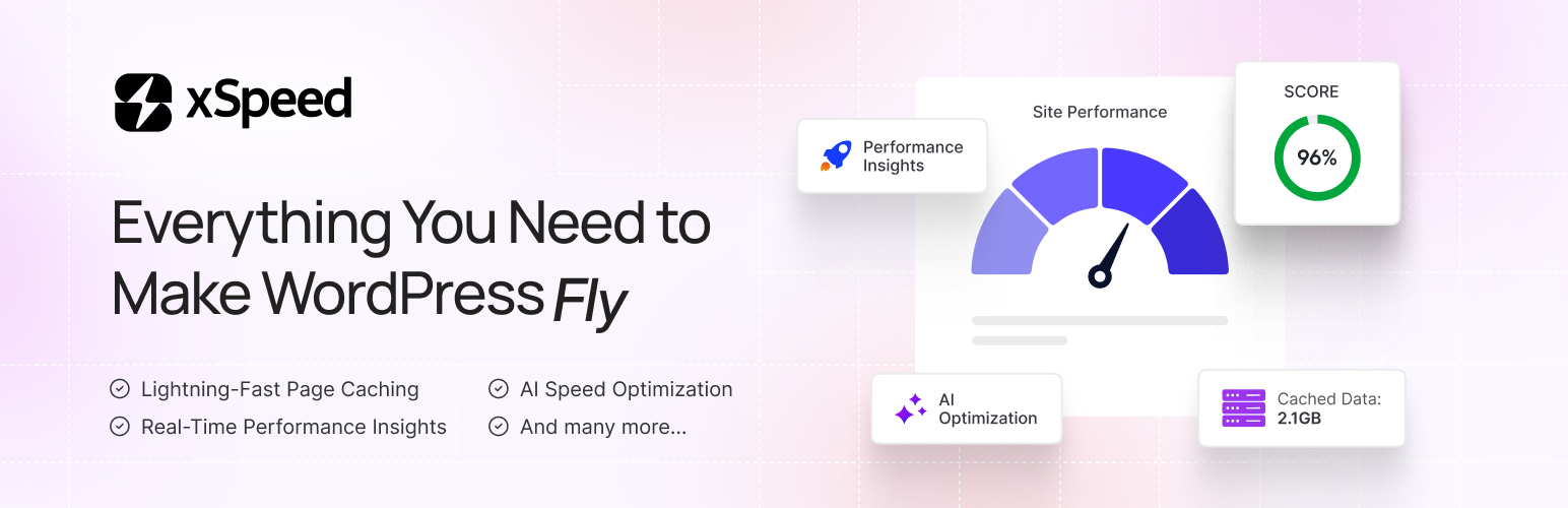xSpeed Cache – Minify, CDN, Preload & Performance Optimizer