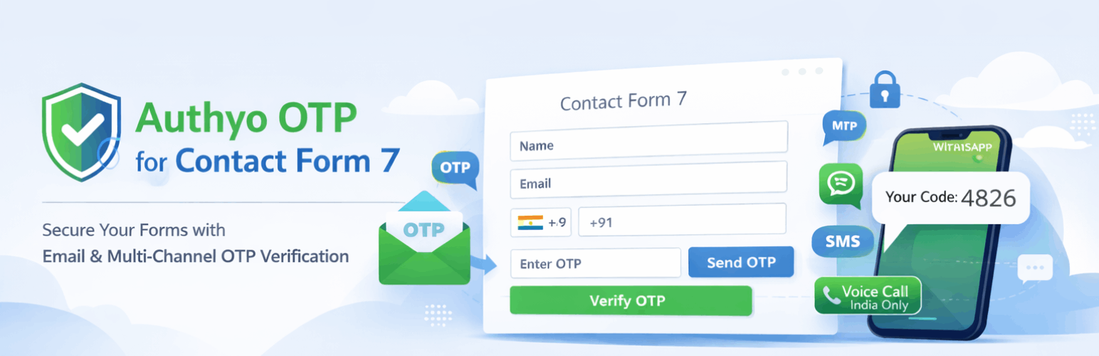 Authyo OTP for Contact Form 7