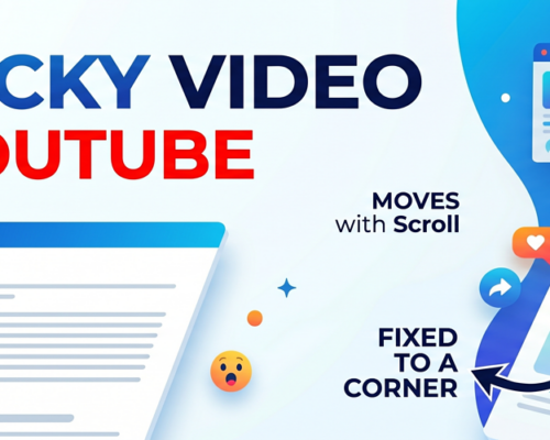 KU Sticky Video for YouTube