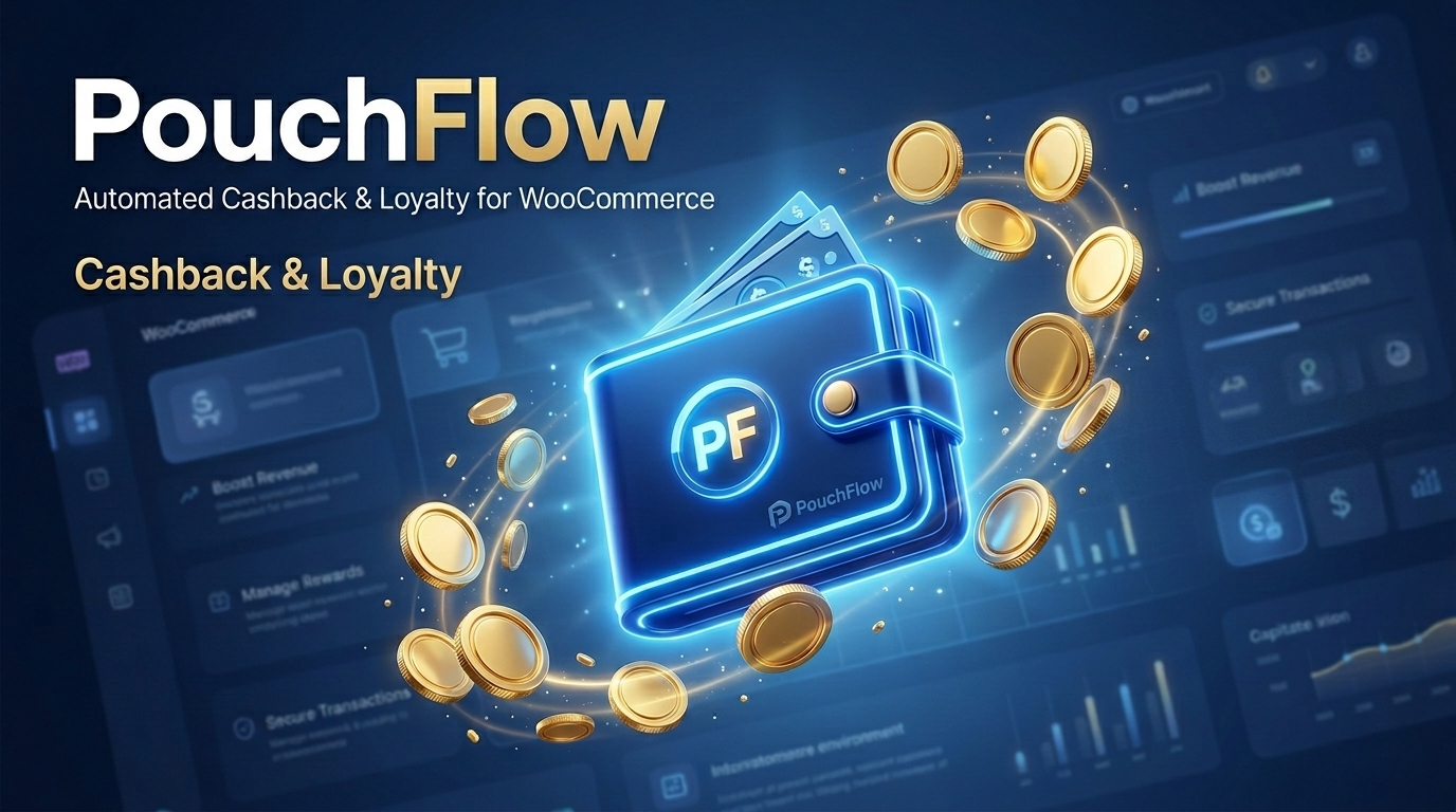 PouchFlow – Customer Loyalty Wallet & Cashback for WooCommerce
