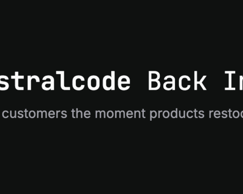 Australcode Back In Stock for WooCommerce