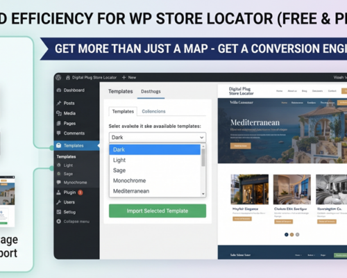 Digital Plug Store Locator – Google Maps for WooCommerce & Elementor