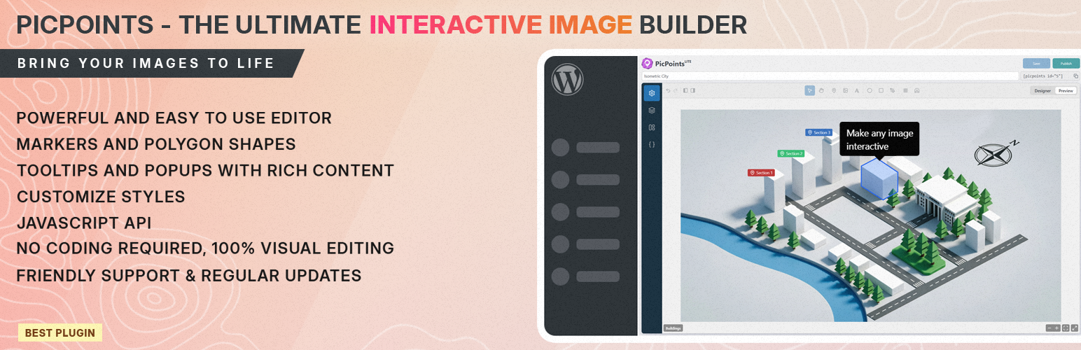 PicPoints – Interactive Image Maps, Floor Plans Builder