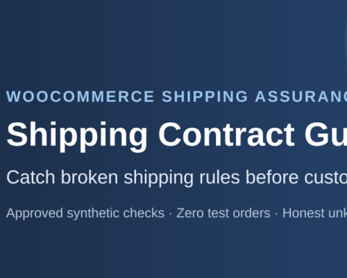 Shipping Contract Guard for WooCommerce
