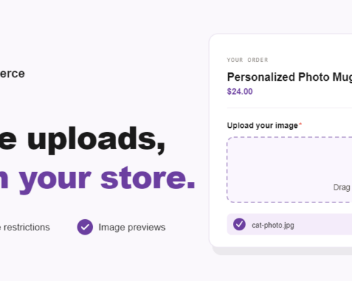 Vanquish Upload Files for WooCommerce