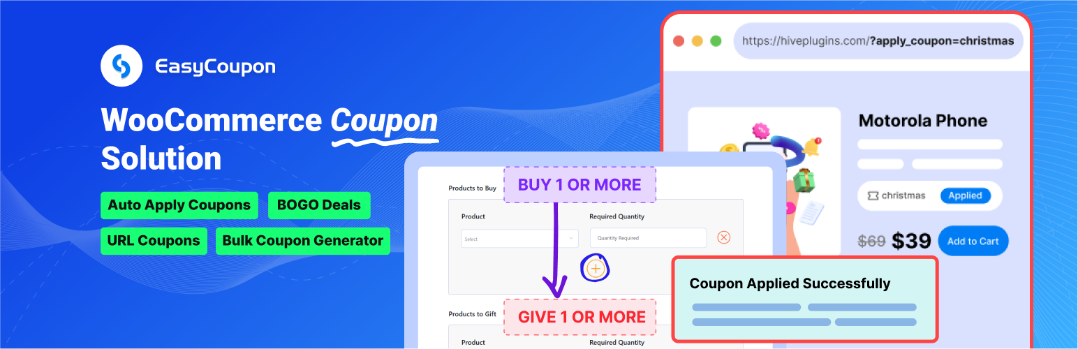EasyCoupon – Advanced Coupon & Deal for WooCommerce