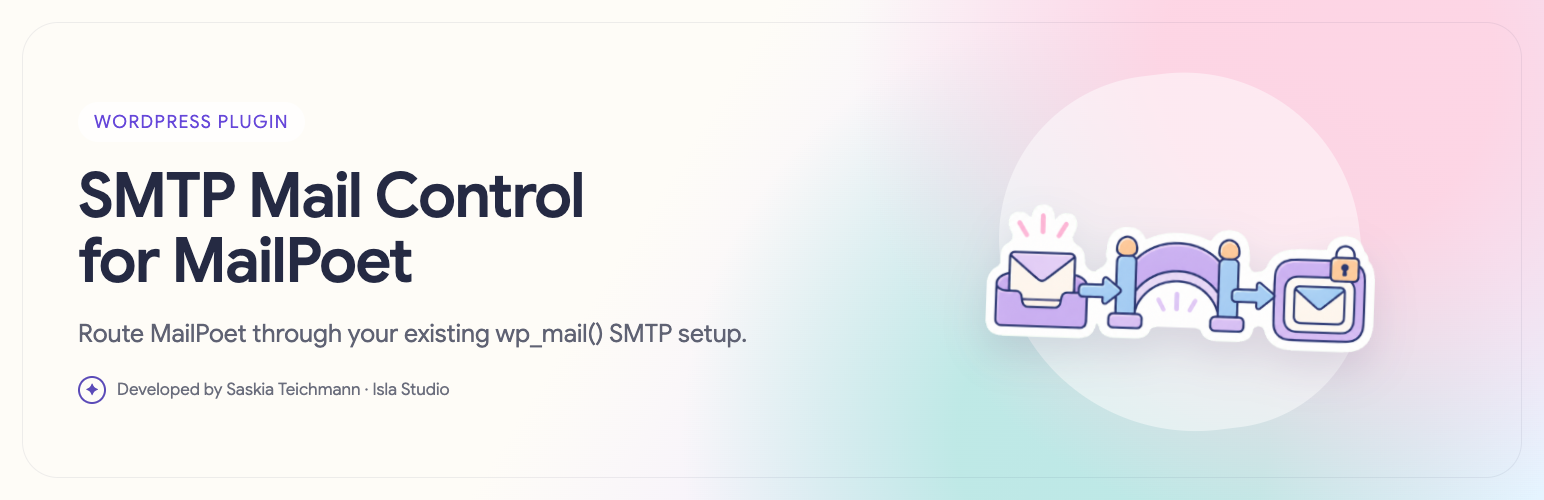 SMTP Mail Control for MailPoet