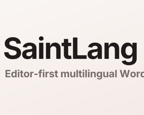 SaintLang
