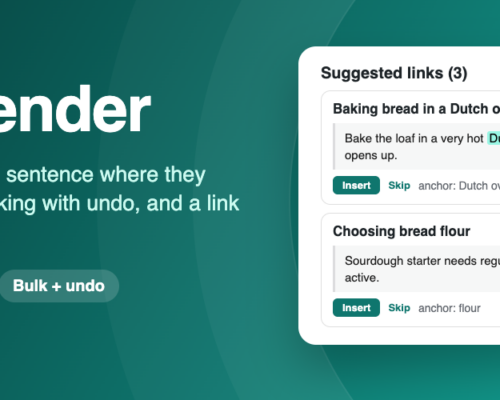 Anchormender – Internal Link Suggestions, Orphan Post Finder & Bulk Internal Linking