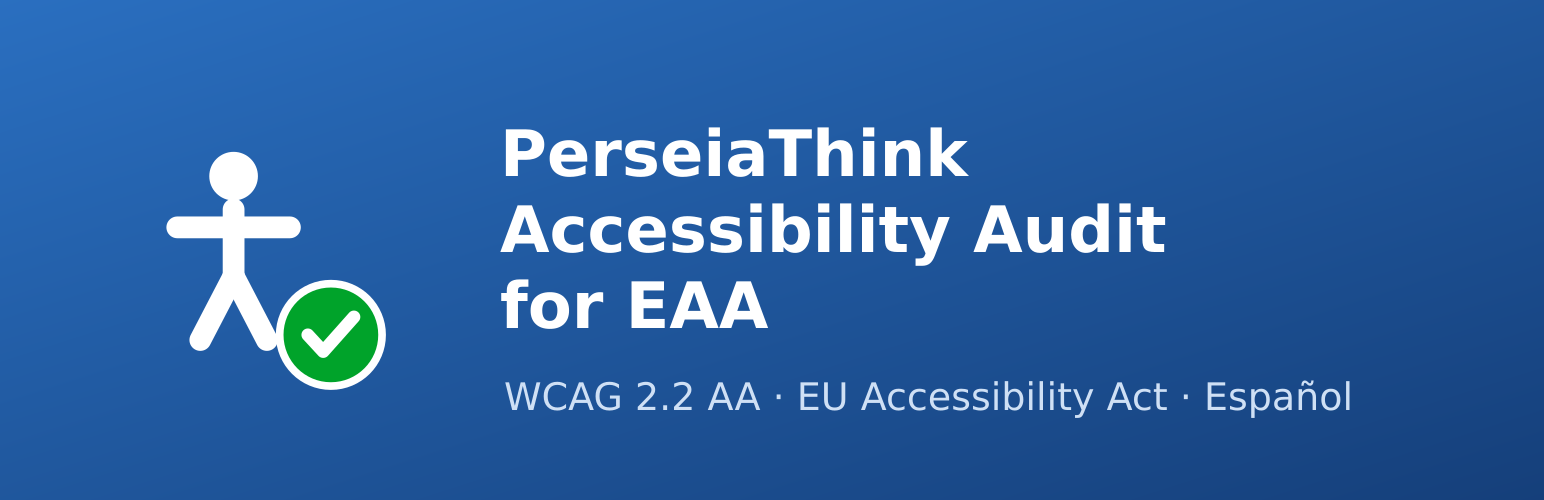 PerseiaThink Accessibility Audit for EAA